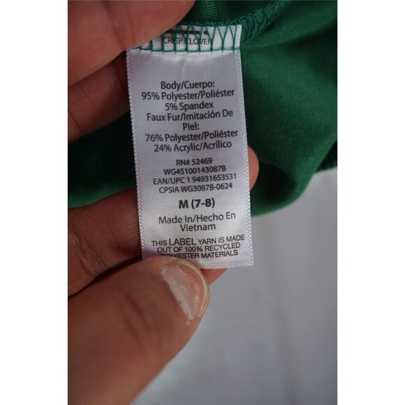 Holiday Time Girls Santa Cosplay Dress  - Size M (7-8) - Picture 4 of 6